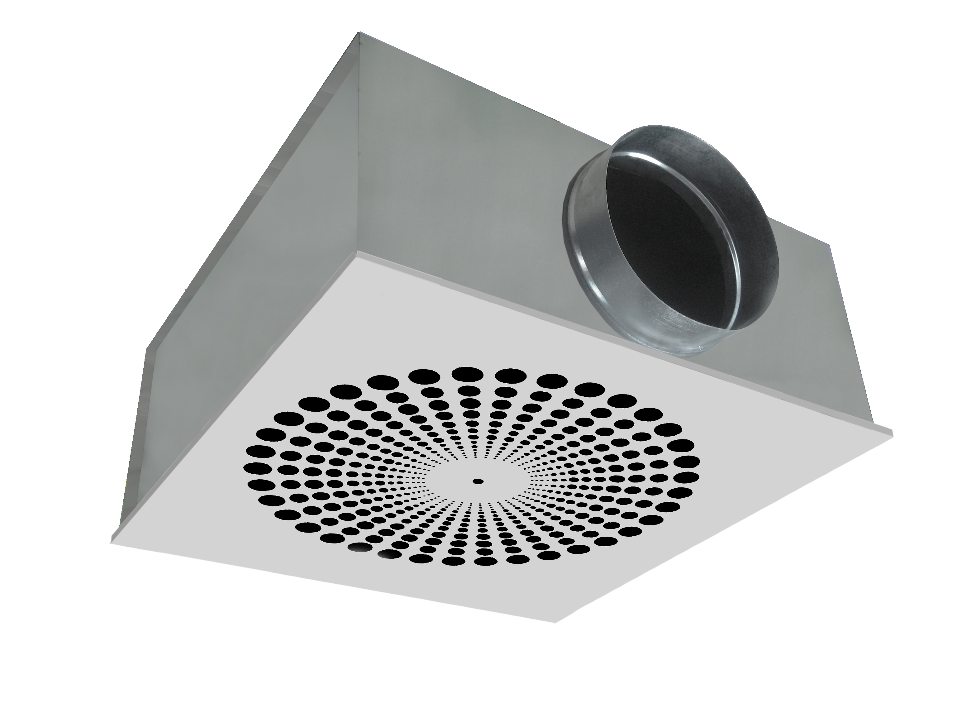 Swirl Flow Pattern Decorative Diffuser